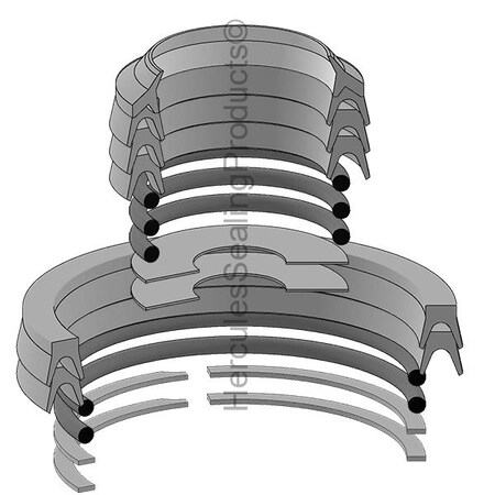 Sheffer - After Market Parts Hydraulic Cylinder Repair Kit- 1-3/8x8 Pneumatic Kits 726-0167-0800-0137